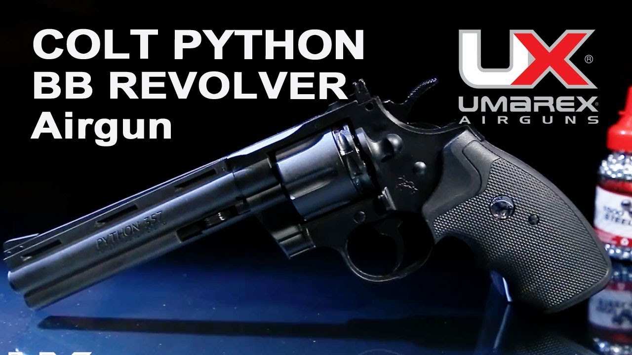 Blog: The Colt Python .357 BB Revolver Has Just Been Kicked Up a Notch - Scopes and Barrels