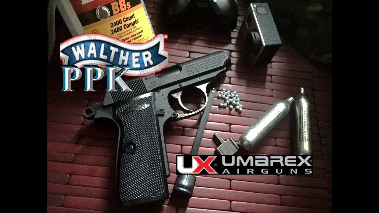 The Walther PPK/S speaks to 007’s devotees. Walther PPK/S CO2 Powered .177 Steel BBs  Airgun. - Scopes and Barrels