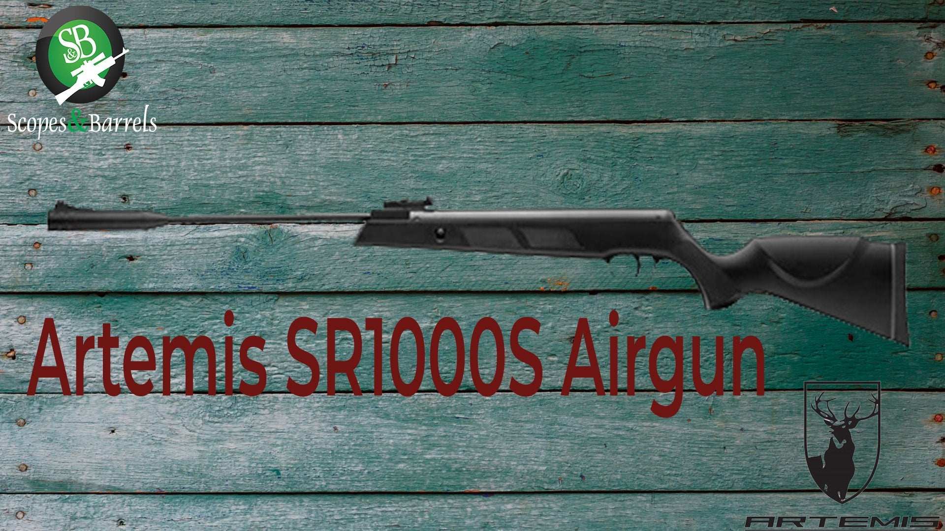 Blog: Artemis SR1000S Airgun (.22 Cal Synthetic Black Stock) - Scopes and Barrels