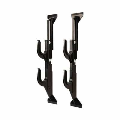 Allen Company Molded Truck Gun Rack for Rear Window - Gun Holder for Two Shotguns, Rifles, Bows, or Tools - Gun and Hunting Accessories for Car or Wall Mount - Adjustable 9.5