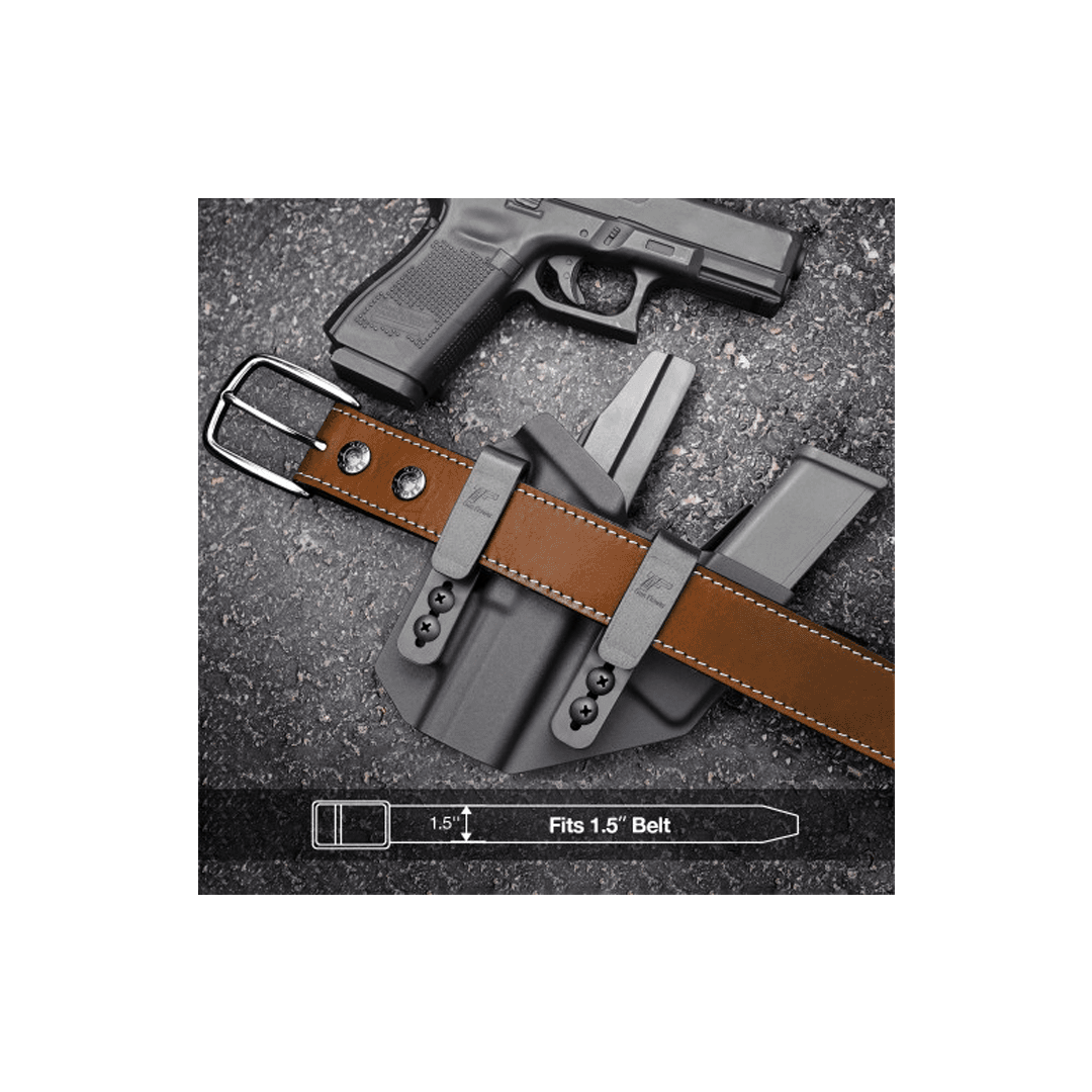 Combo Sidecar Kydex Gun Holster and Single Mag Pouch