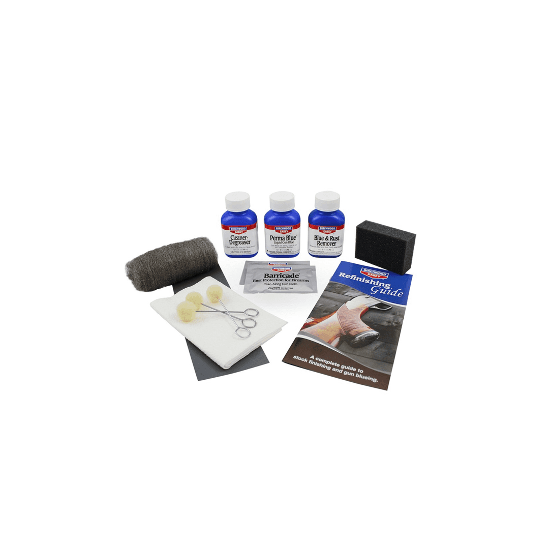 Birchwooh Casey Complete Perma Blue® Gun Blue Kit, Liquid