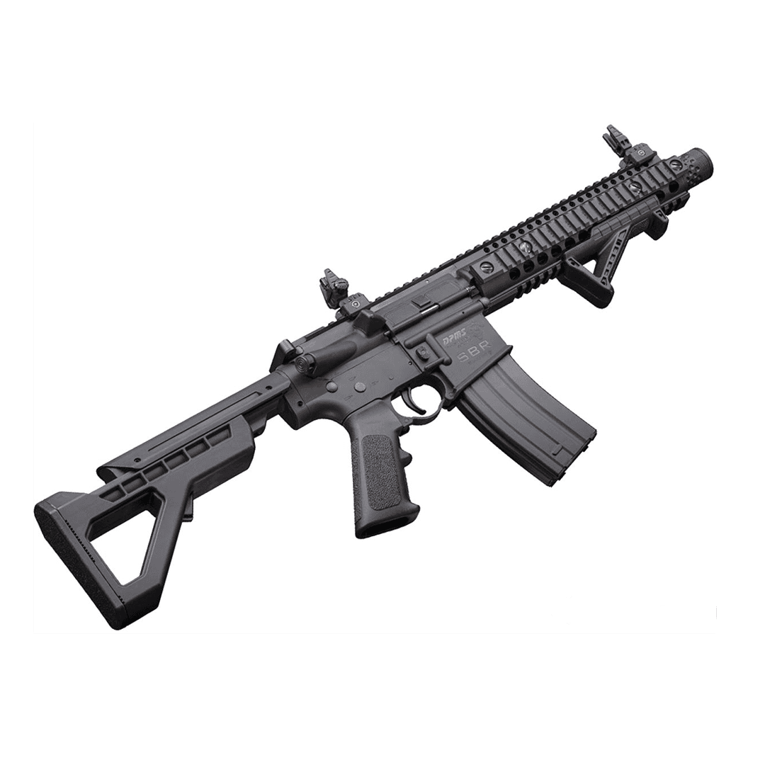 Crosman DPMS SBR Full-Auto – Scopes and Barrels