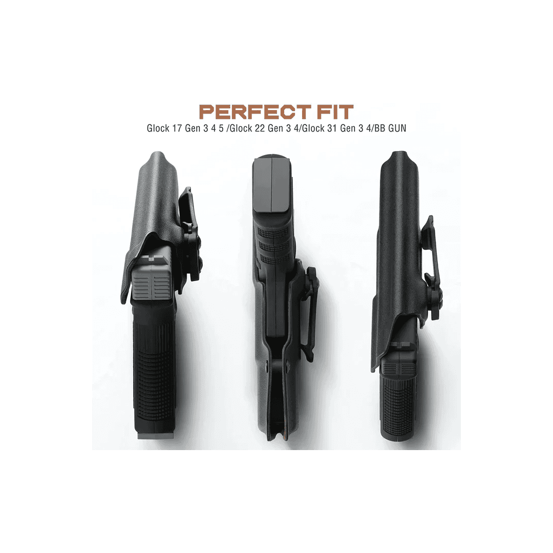 Kydex IWB holster for Glock 17