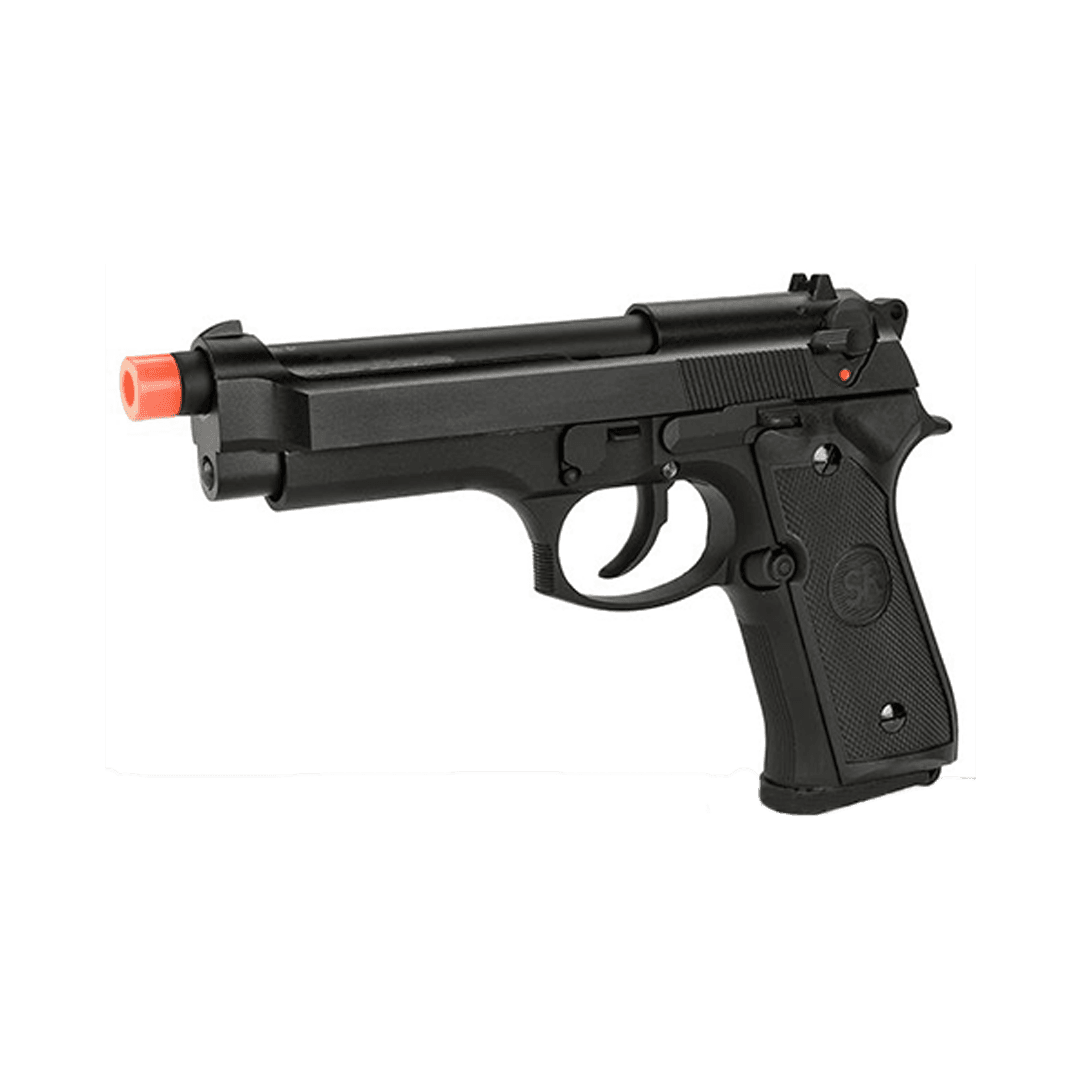 SRC Metal SR-92 M92 Airsoft Green Gas Blow Back Pistol Kit
