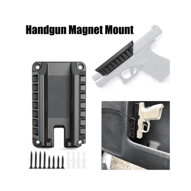 Tactical Magnetic Quick Draw Gun Mount 