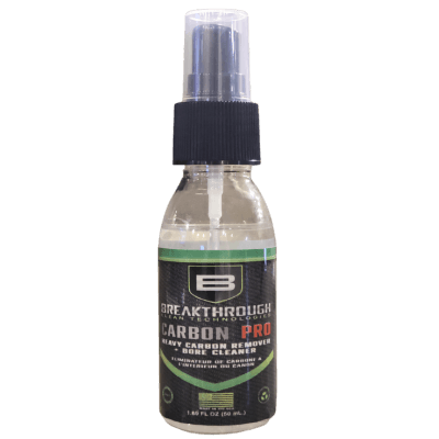 Breakthrough Clean Heavy Carbon Remover - Gun Barrel and Bore Cleaner - All Purpose Degreaser - Perfect for Handguns and Rifles - 1.69oz Bottle, Clear