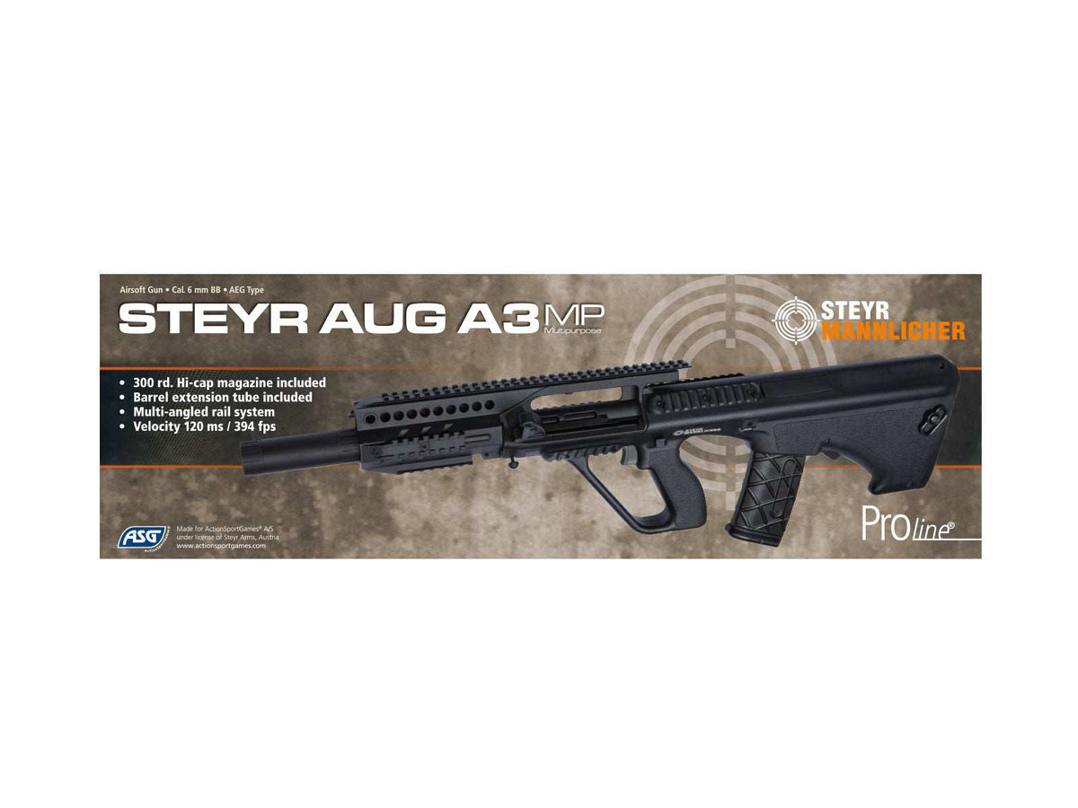 Steyr AUG A3 MP – Scopes and Barrels