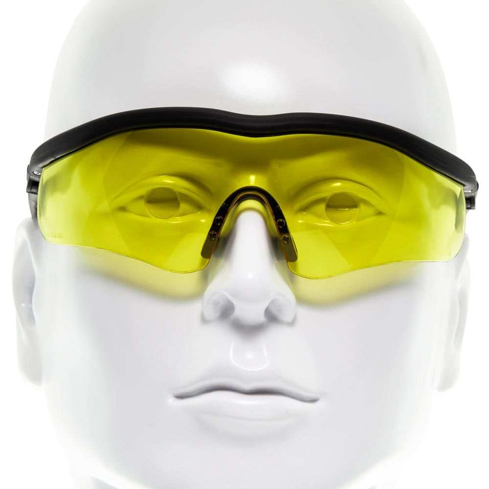 Allen Company Guardian Shooting Safety Glasses, Yellow Lenses, ANSI Z87.1+ & CE Rated - Scopes and Barrels
