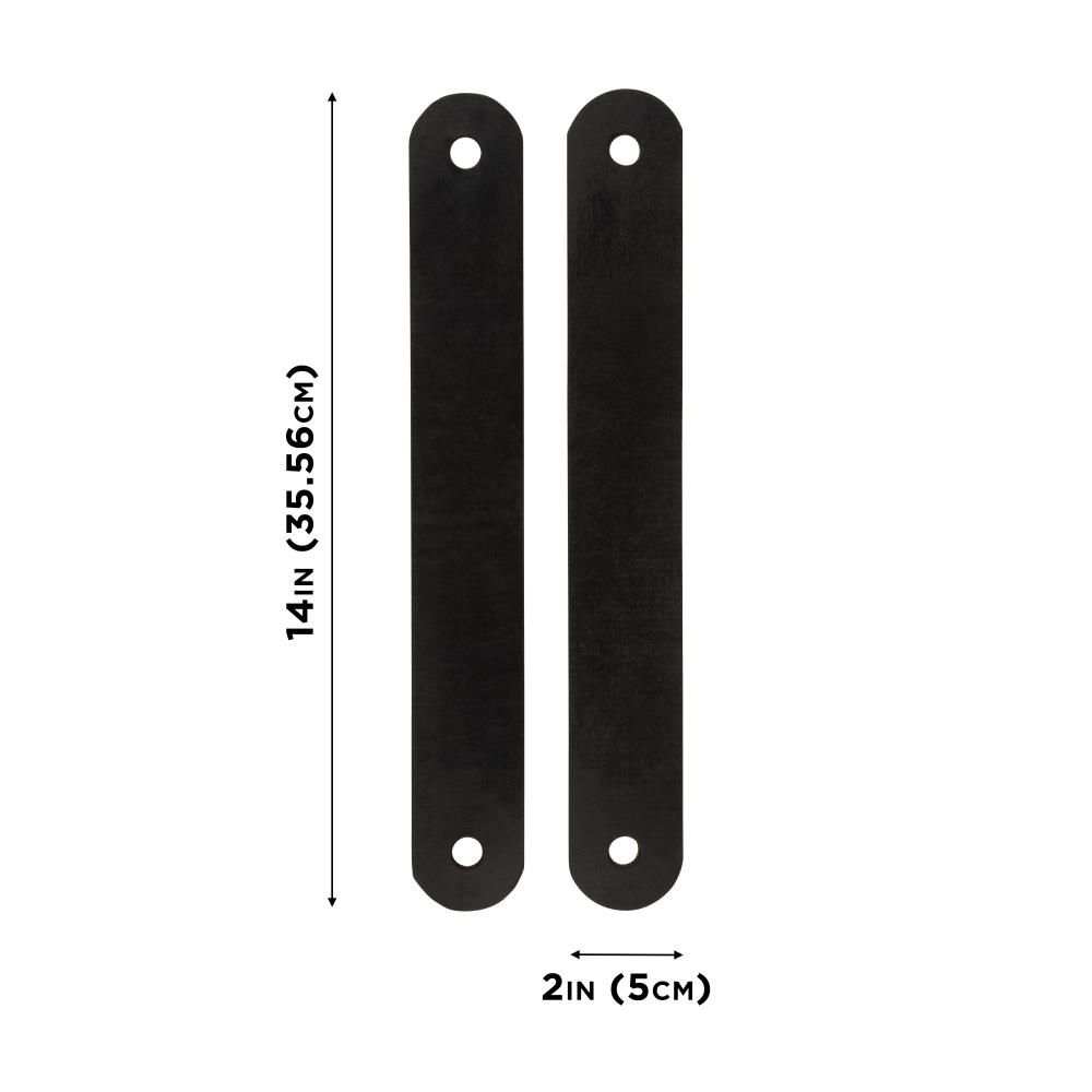 EZ Aim Rubber Strap Gong Target Hanging Kit, Black - Scopes and Barrels