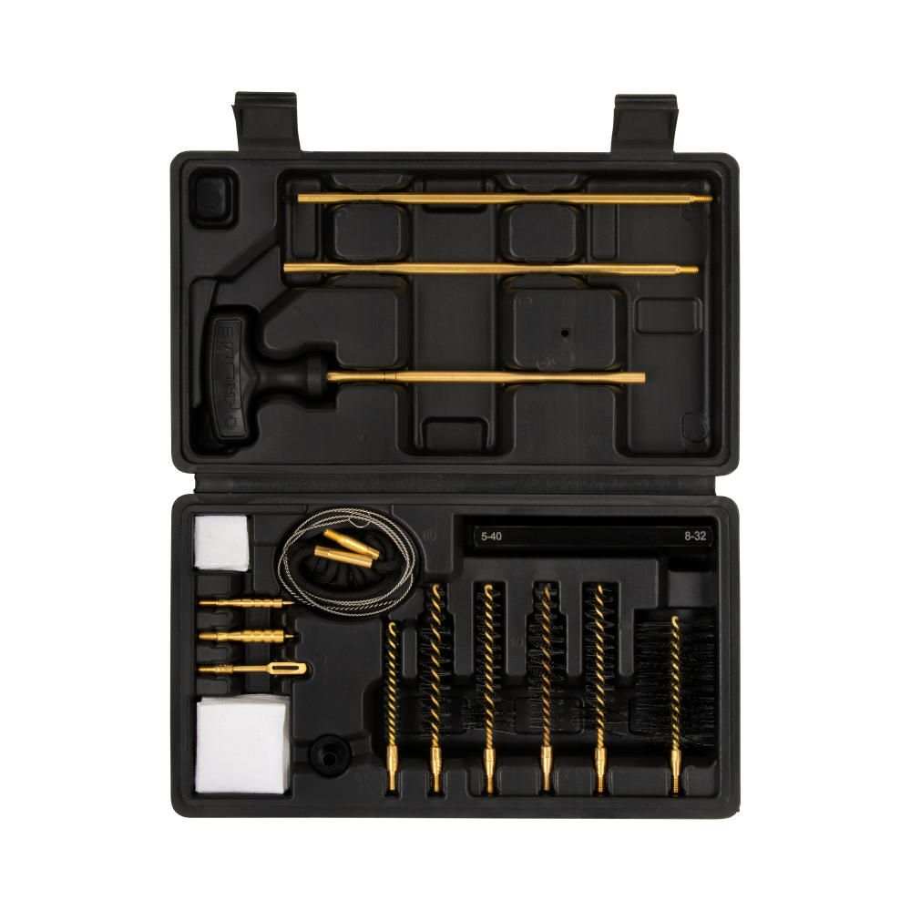 Krome Modern Sporting Rifle Cleaning Kit, .22, .223, 30, & 308 Cal., 17-Pieces, Black by Allen - Scopes and Barrels
