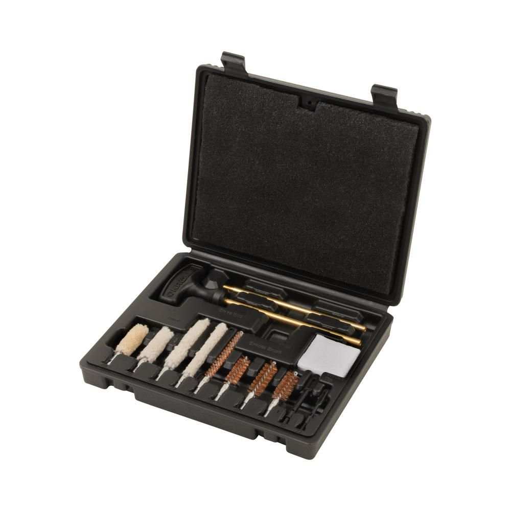 Krome Compact Handgun Cleaning Kit, .22, .38, 9mm, 357, .44, &.45 Cal., 14-Pieces, Black by Allen - Scopes and Barrels
