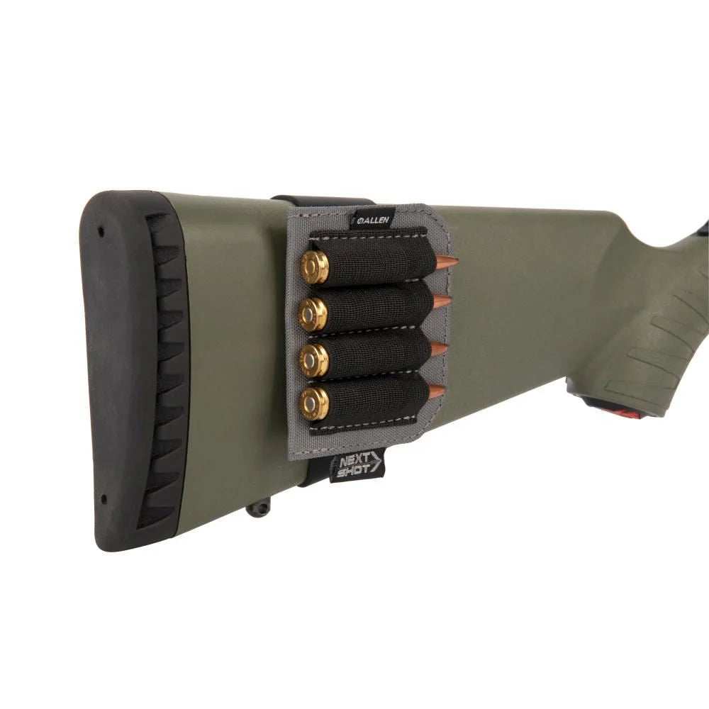 Allen Company Next Shot Rifle Cartridge Carrier Band, Black/Gray - Scopes and Barrels