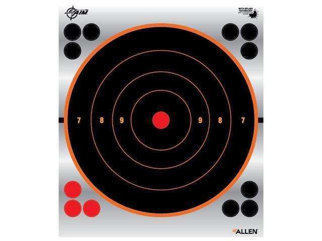 ALLEN EZ AIM 5.8 Reflective Bullseye Target, 8 Per Pack 