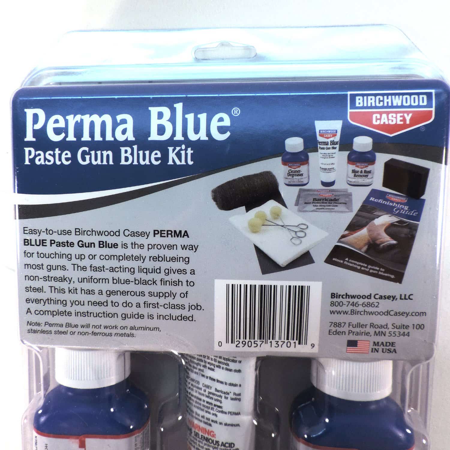 Birchwood Casey PERMA BLUE Paste Gun Blue Kit 
