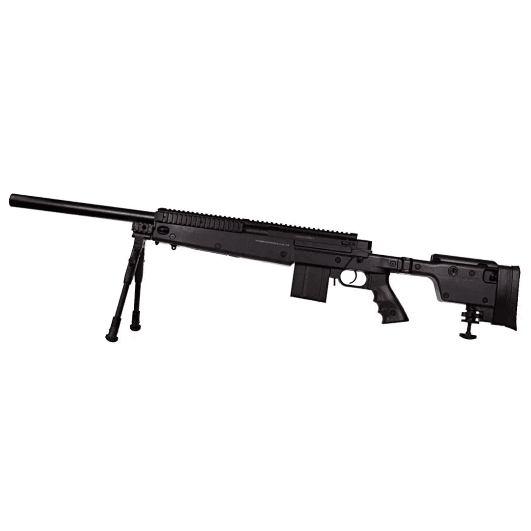 Sniper Noir 06 Airsoft Rifle with bipod
