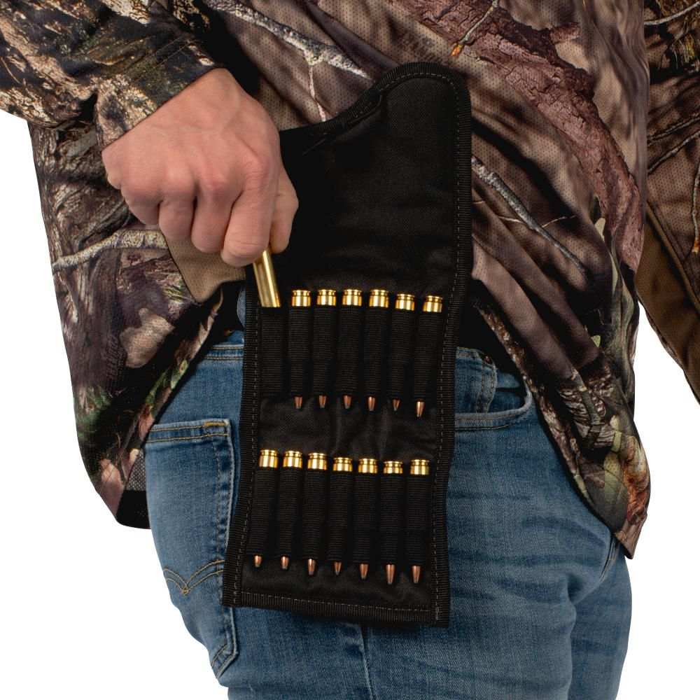 RIFLE AMMO POUCH, BLACK BY ALLEN - Scopes and Barrels