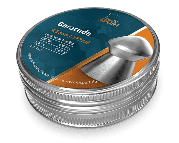 H&N Baracuda .177 Cal, (10.65 gr) Pellets - Scopes and Barrels