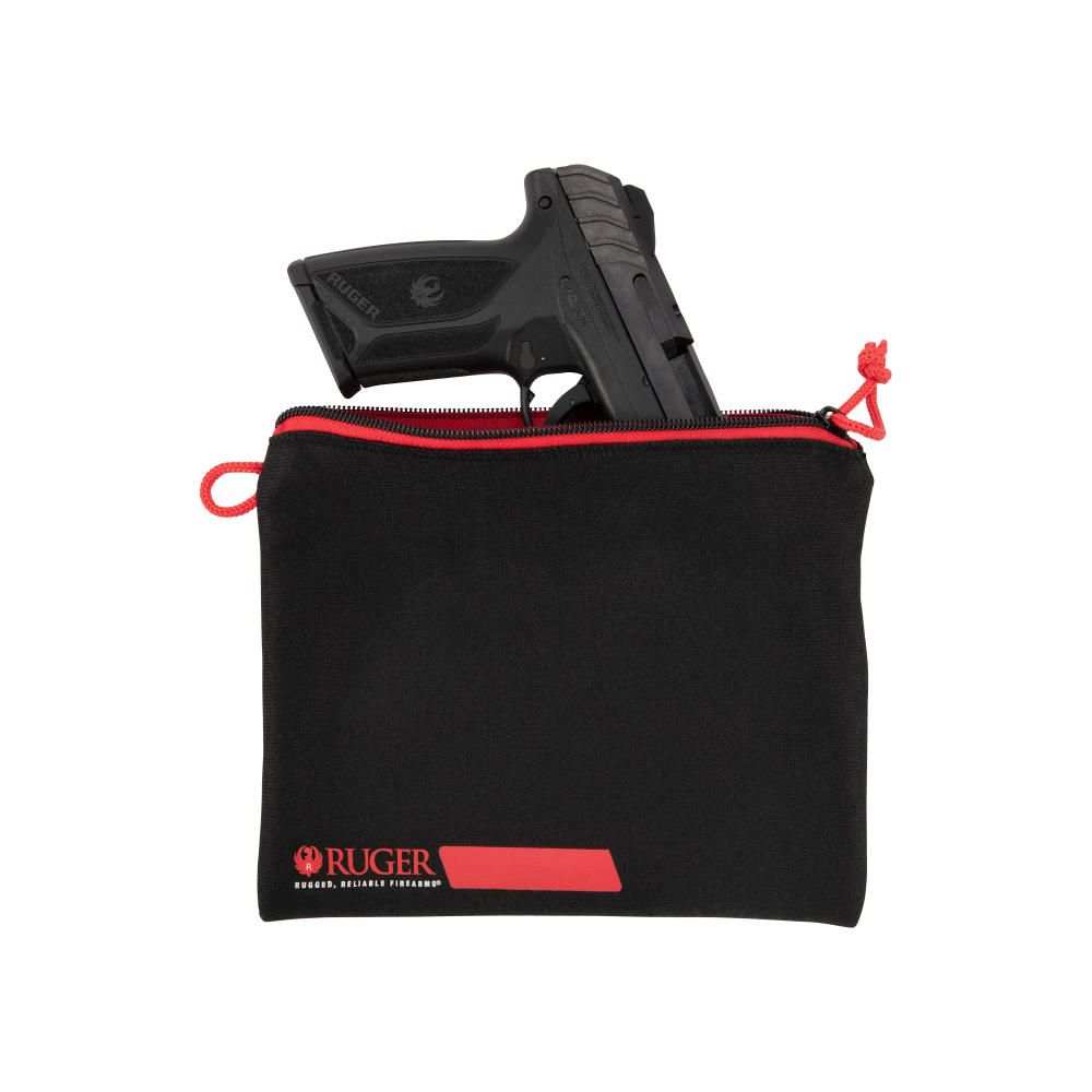 RUGER PISTOL POUCH BLACK, FULL SIZE BY ALLEN - Scopes and Barrels