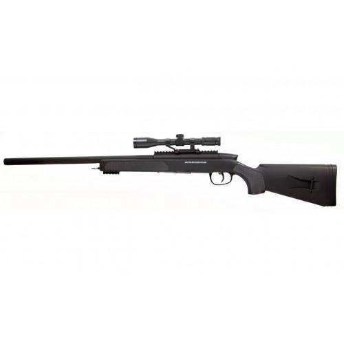 Swiss Arms Black Eagle M6 Bolt Action Spring Sniper Rifle - Scopes and Barrels